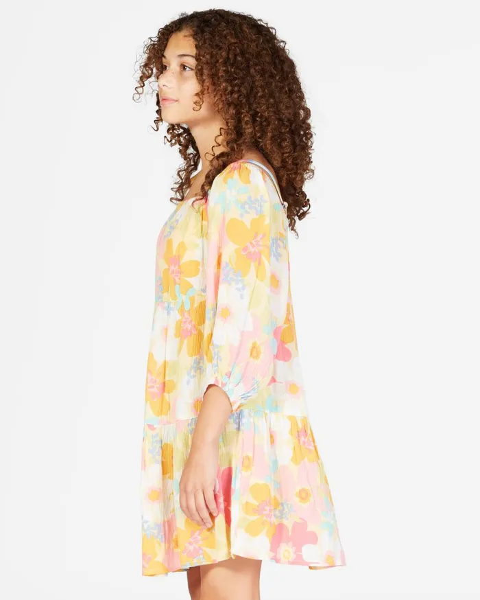 Billabong Girls039 Dresses and Rompers Women Girls039 Love Crush Babydoll Dress Buttermilk Billabong Girls039 Dresses and Rompers Women Girls039 Love Crush Babydoll Dress Buttermilk