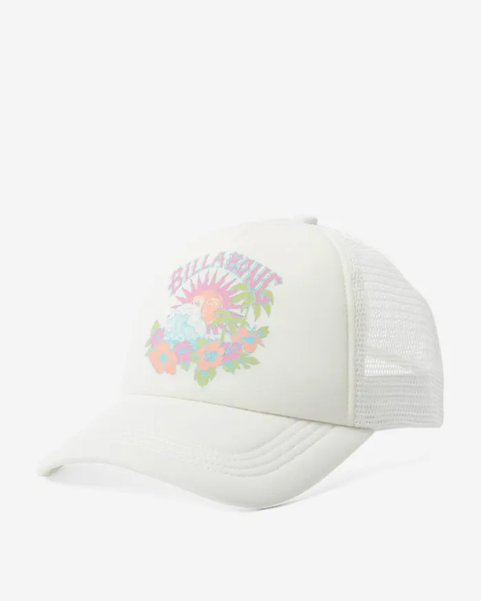 Billabong Girls039 Hats Women Girls039 Ohana Trucker Hat Salt Crystal 2