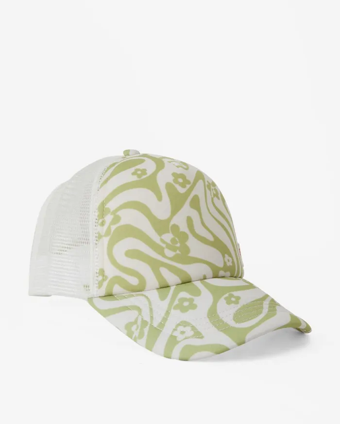Billabong Girls039 Hats Women Girls039 Shenanigans Trucker Hat Pea Pod Billabong Girls039 Hats Women Girls039 Shenanigans Trucker Hat Pea Pod