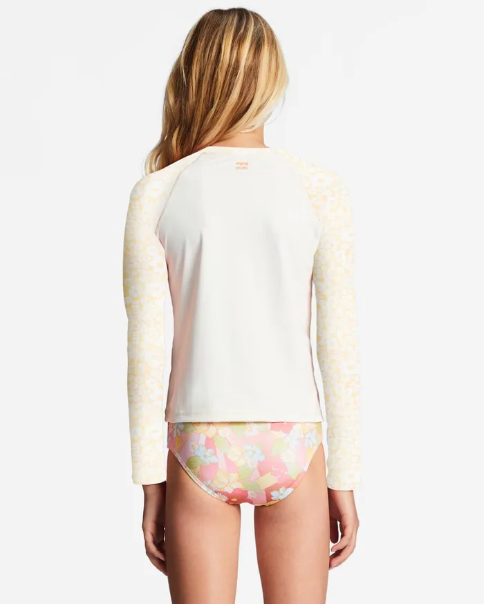 Billabong Girls039 Swimwear Women Girl039s 416 Sunbeams Forever Long Sleeve UPF 50 Rashguard Golden Peach Billabong Girls039 Swimwear Women Girl039s 416 Sunbeams Forever Long Sleeve UPF 50 Rashguard Golden Peach