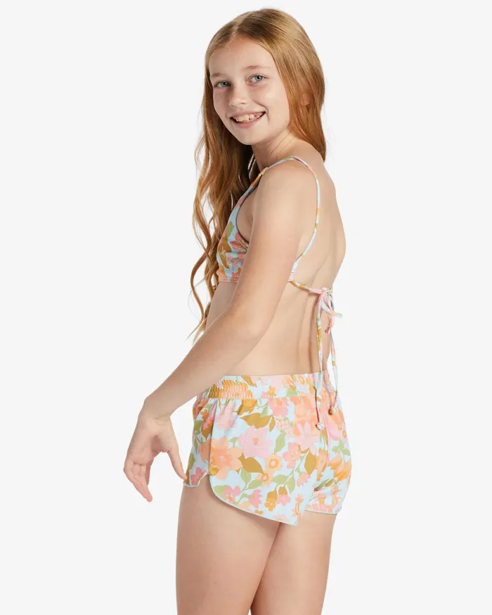 Billabong Girls039 Swimwear Women Girl039s Blown Away Elastic Waist Multi Billabong Girls039 Swimwear Women Girl039s Blown Away Elastic Waist Multi