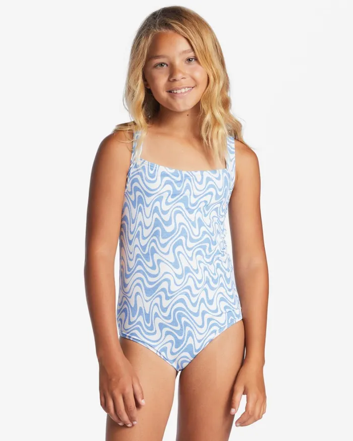 Billabong Girls039 Swimwear Women Girl039s Daisy Dreamz OnePiece Swimsuit Summer Sky