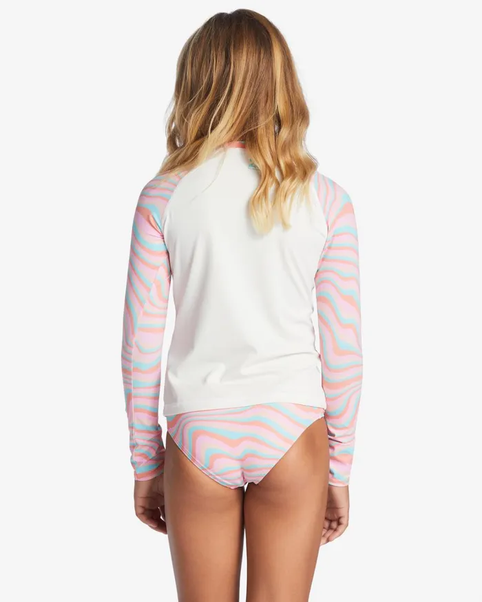 Billabong Girls039 Swimwear Women Girl039s Sorbet Dreamz Two Piece Long Sleeve Bikini Set Multi Billabong Girls039 Swimwear Women Girl039s Sorbet Dreamz Two Piece Long Sleeve Bikini Set Multi