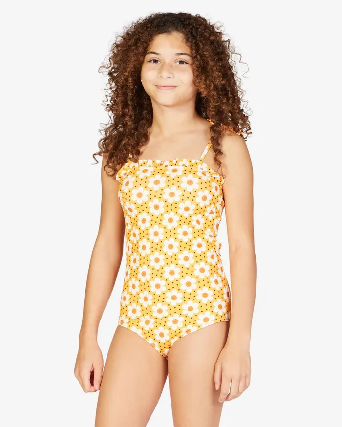 Billabong Girls039 Swimwear Women Girls039 Cant Wait OnePiece Swimsuit Multi