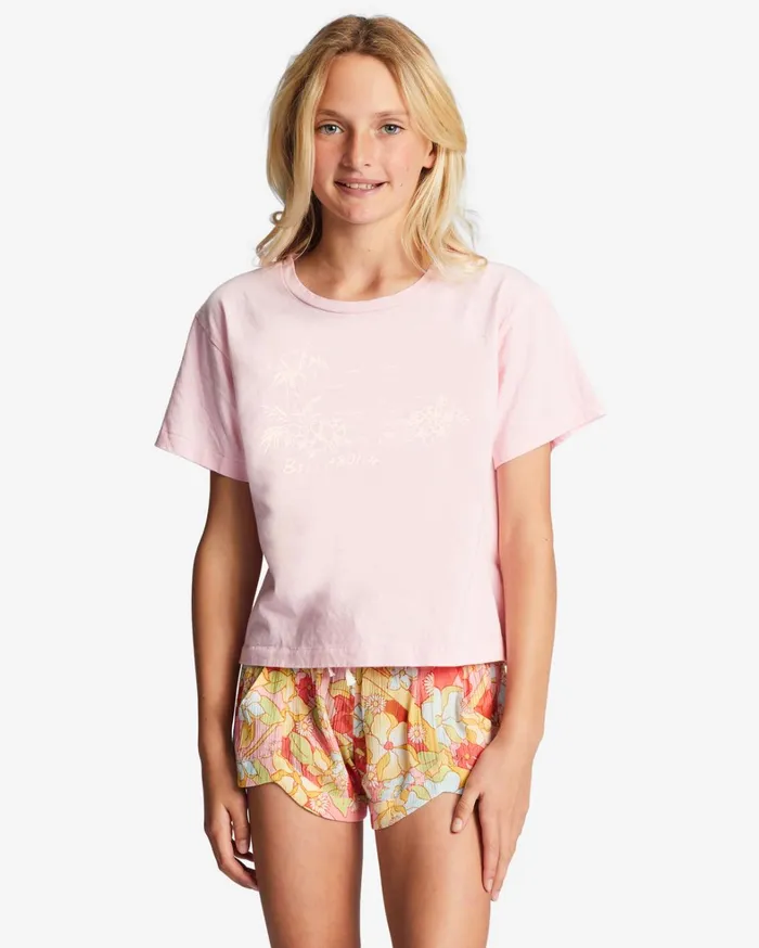 Billabong Girls039 Tops and Tees Women Girl039s 416 Spread Kindness TShirt Soft Pink Billabong Girls039 Tops and Tees Women Girl039s 416 Spread Kindness TShirt Soft Pink