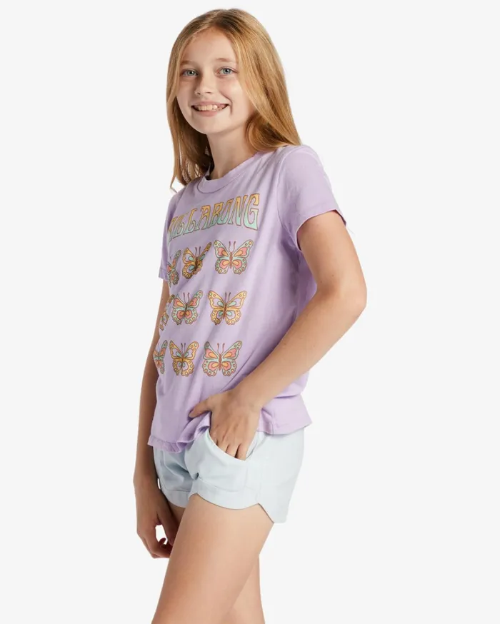 Billabong Girls039 Tops and Tees Women Girl039s Coastal Dreamer TShirt Lilac Breeze Billabong Girls039 Tops and Tees Women Girl039s Coastal Dreamer TShirt Lilac Breeze