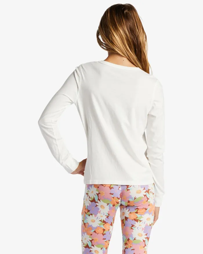 Billabong Girls039 Tops and Tees Women Girl039s Love Blooms TShirt Salt Crystal Billabong Girls039 Tops and Tees Women Girl039s Love Blooms TShirt Salt Crystal