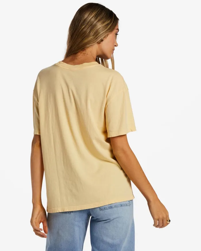 Billabong Graphic Tees and Tanks Women As Above So Below TShirt Buttermilk Billabong Graphic Tees and Tanks Women As Above So Below TShirt Buttermilk