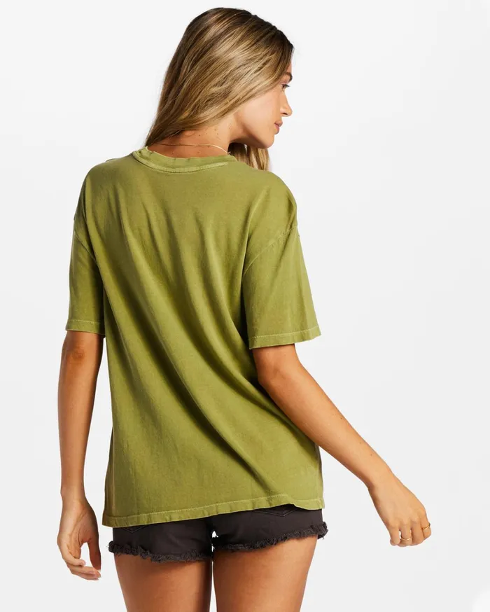 Billabong Graphic Tees and Tanks Women City Of Palms TShirt Green Eyes Billabong Graphic Tees and Tanks Women City Of Palms TShirt Green Eyes