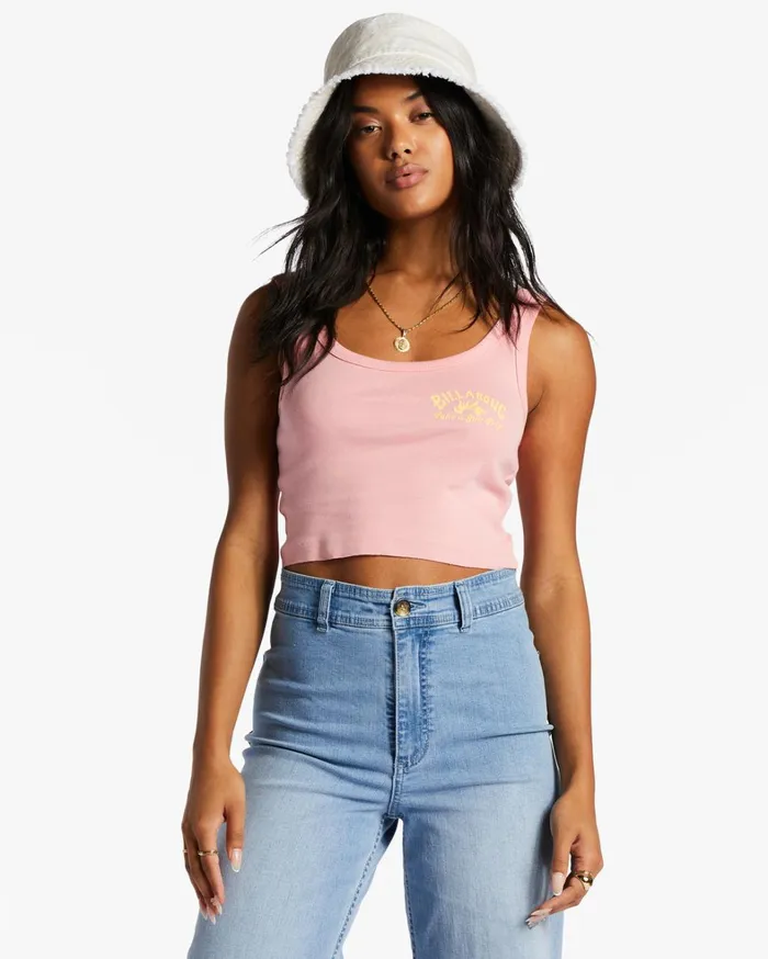 Billabong Graphic Tees and Tanks Women Sun Coast TShirt Flamingo