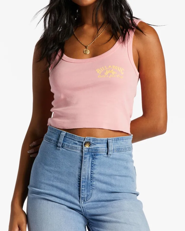 Billabong Graphic Tees and Tanks Women Sun Coast TShirt Flamingo Billabong Graphic Tees and Tanks Women Sun Coast TShirt Flamingo
