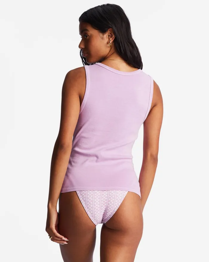 Billabong Graphic Tees and Tanks Women Sunny Days Tank Top Lilac Dream Billabong Graphic Tees and Tanks Women Sunny Days Tank Top Lilac Dream
