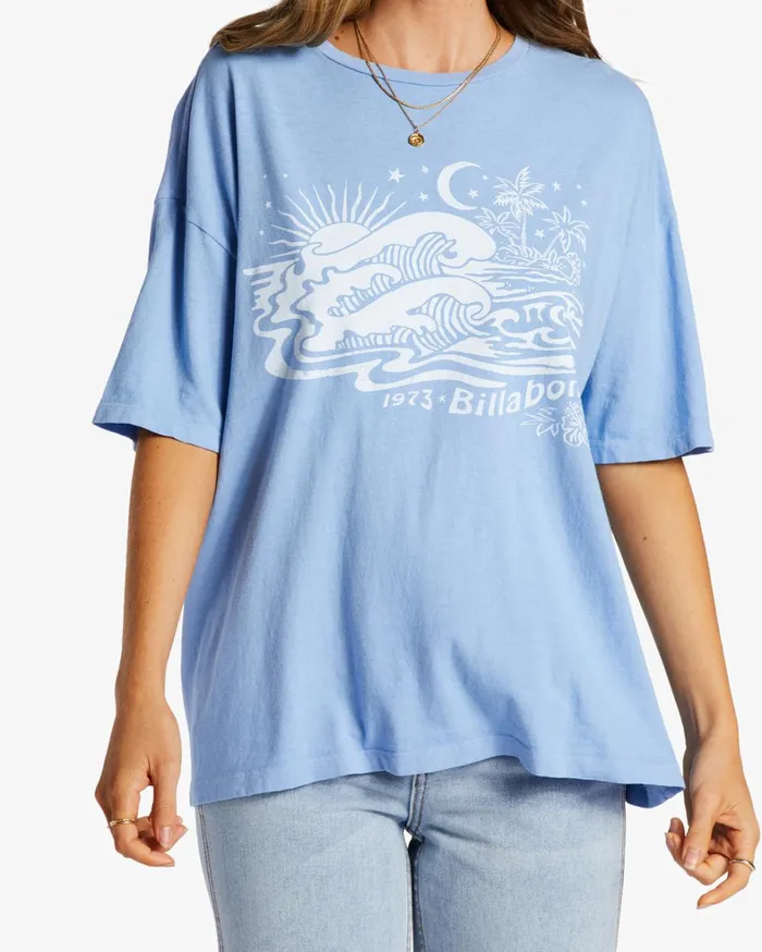 Billabong Graphic Tees and Tanks Women Waves For Days TShirt Outta The Blue Billabong Graphic Tees and Tanks Women Waves For Days TShirt Outta The Blue