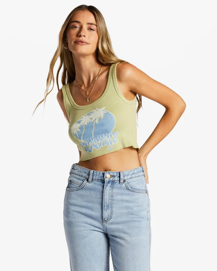 Billabong Graphic Tees and Tanks Women You Are Sunshine Tshirt Willow