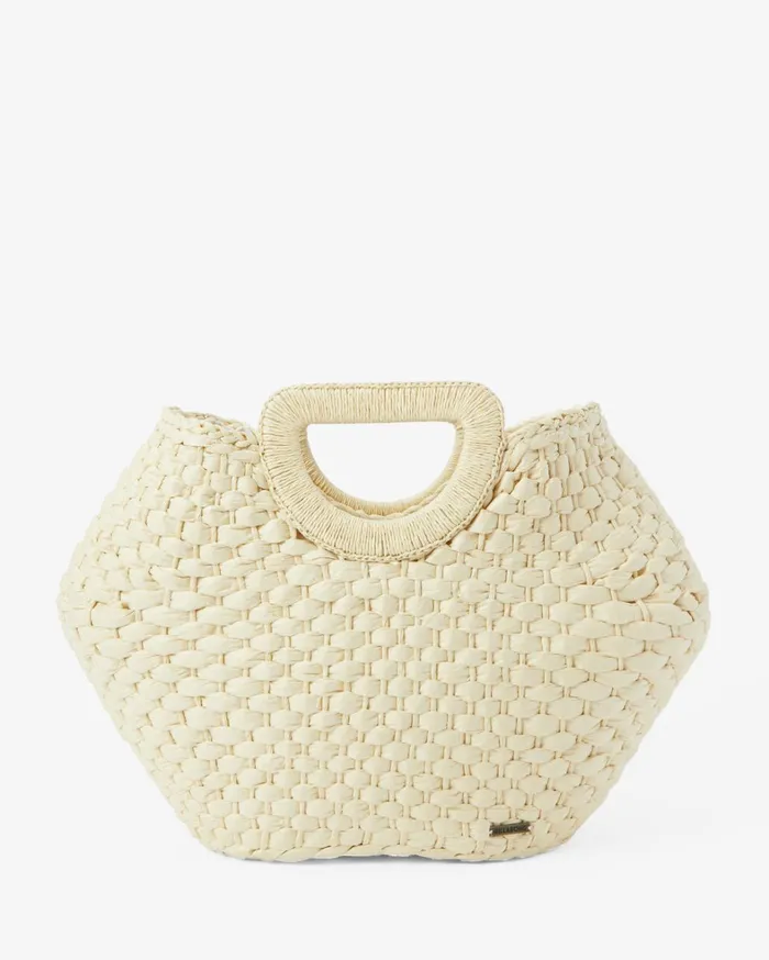 Billabong Handbags and Totes Women Seaside Straw Bag Natural Billabong Handbags and Totes Women Seaside Straw Bag Natural
