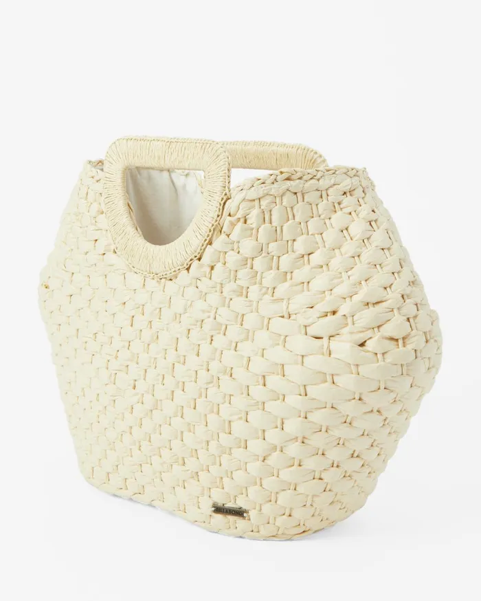 Billabong Handbags and Totes Women Seaside Straw Bag Natural Billabong Handbags and Totes Women Seaside Straw Bag Natural