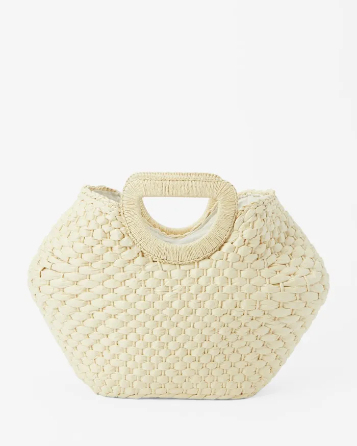 Billabong Handbags and Totes Women Seaside Straw Bag Natural Billabong Handbags and Totes Women Seaside Straw Bag Natural