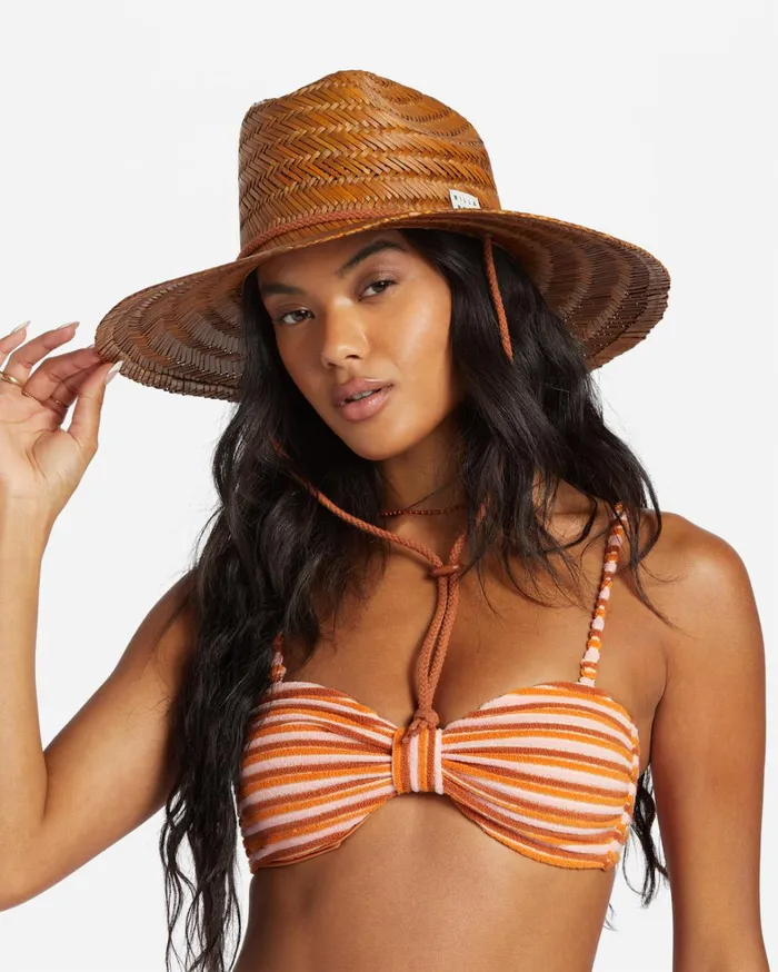 Billabong Hats and Beanies Women New Comer Straw Hat Summer Spice Billabong Hats and Beanies Women New Comer Straw Hat Summer Spice