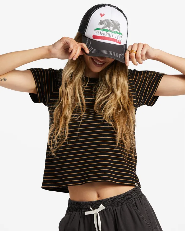Billabong Hats and Beanies Women Pitstop Trucker Hat Char 1 Billabong Hats and Beanies Women Pitstop Trucker Hat Char 1