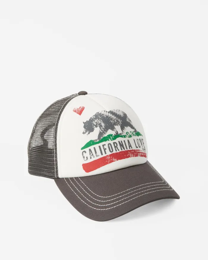 Billabong Hats and Beanies Women Pitstop Trucker Hat Char 1 Billabong Hats and Beanies Women Pitstop Trucker Hat Char 1