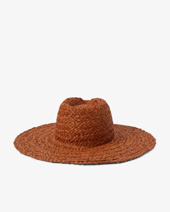 Billabong Hats and Beanies Women Sea Mist Straw Hat Brick Billabong Hats and Beanies Women Sea Mist Straw Hat Brick