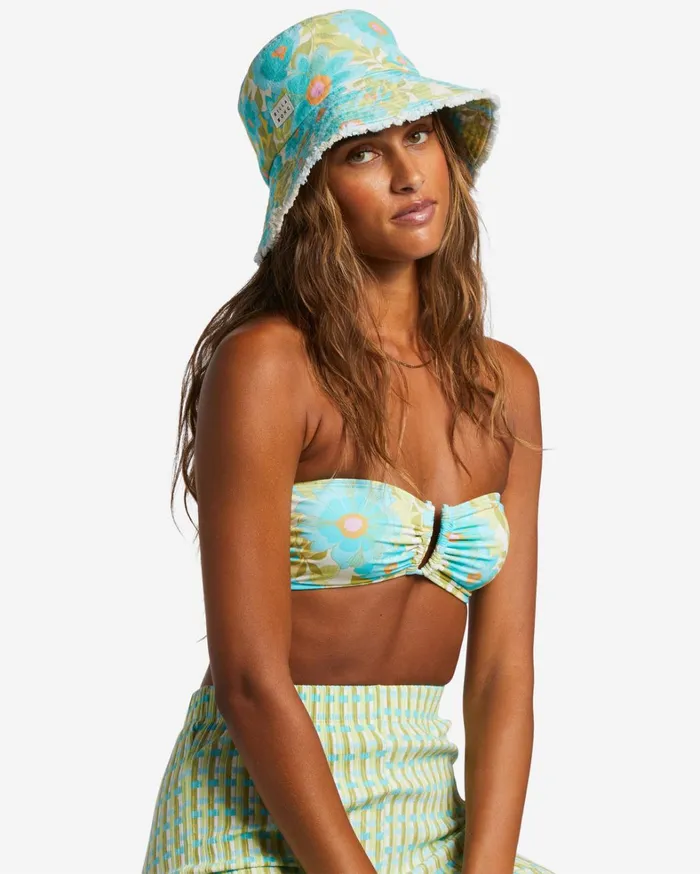Billabong Hats and Beanies Women Suns Out Bucket Hat Ocean Eyes