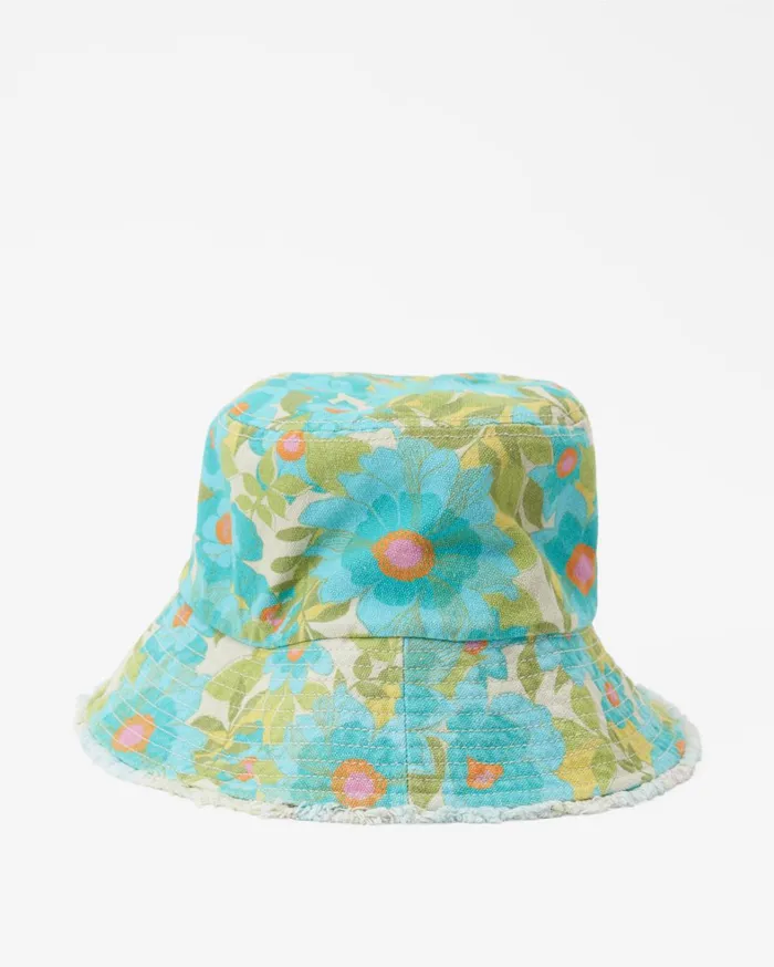 Billabong Hats and Beanies Women Suns Out Bucket Hat Ocean Eyes Billabong Hats and Beanies Women Suns Out Bucket Hat Ocean Eyes