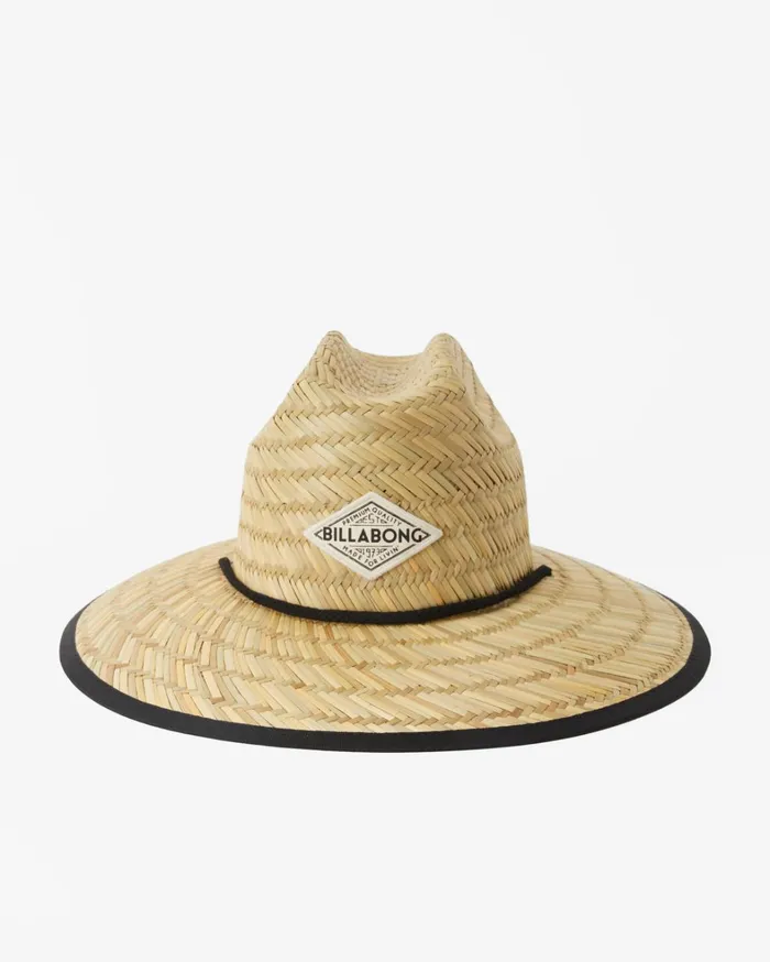 Billabong Hats and Beanies Women Tipton Straw Lifeguard Hat Black Sands Billabong Hats and Beanies Women Tipton Straw Lifeguard Hat Black Sands