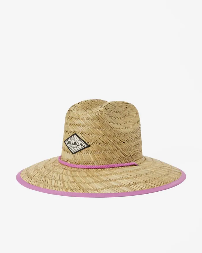 Billabong Hats and Beanies Women Tipton Straw Lifeguard Hat Seaside Billabong Hats and Beanies Women Tipton Straw Lifeguard Hat Seaside