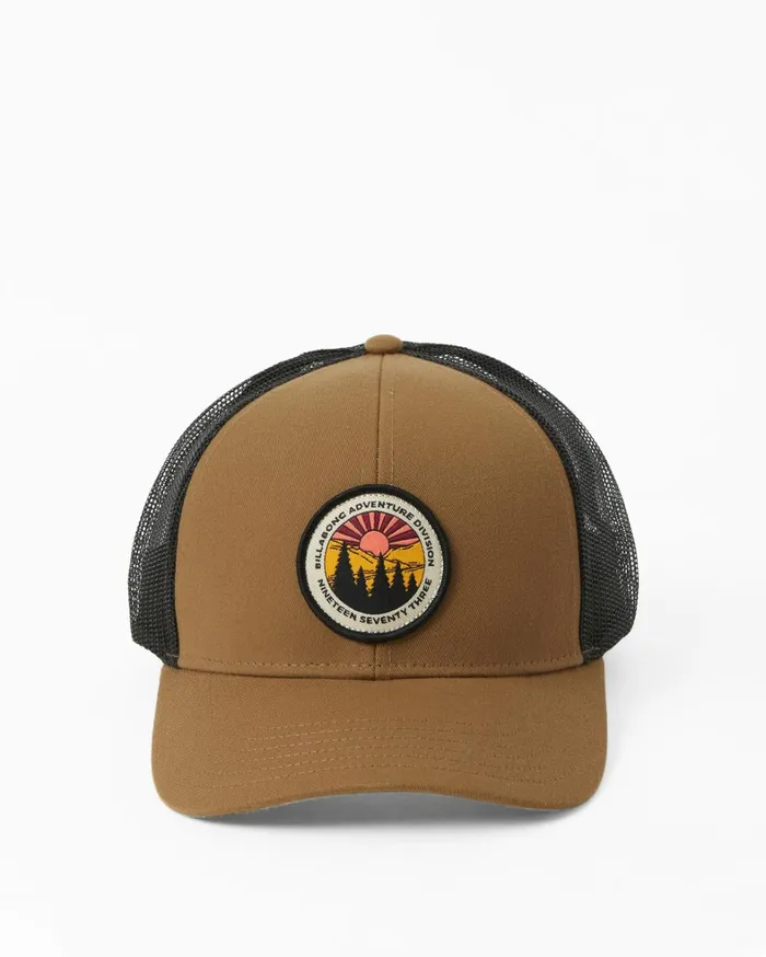 Billabong Hats Men ADiv Walled Trucker Hat Otter Billabong Hats Men ADiv Walled Trucker Hat Otter