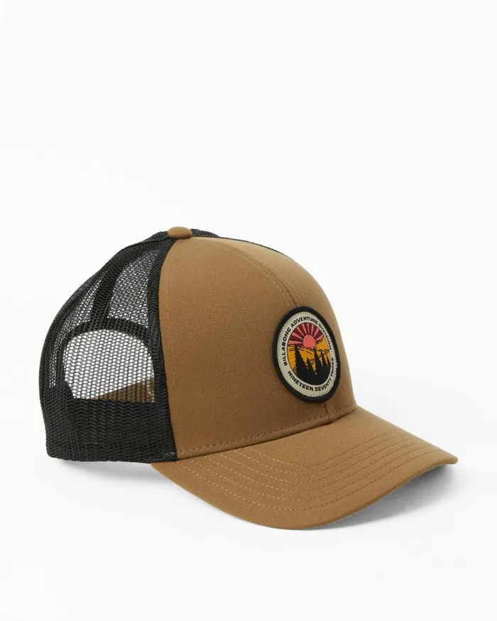 Billabong Hats Men ADiv Walled Trucker Hat Otter Billabong Hats Men ADiv Walled Trucker Hat Otter