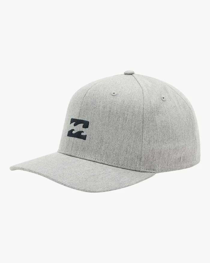 Billabong Hats Men All Day Snapback Hat Grey Heather
