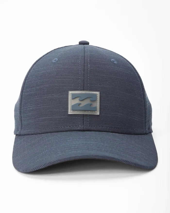 Billabong Hats Men All Day Stretch Fit Hat Navy Blue Billabong Hats Men All Day Stretch Fit Hat Navy Blue