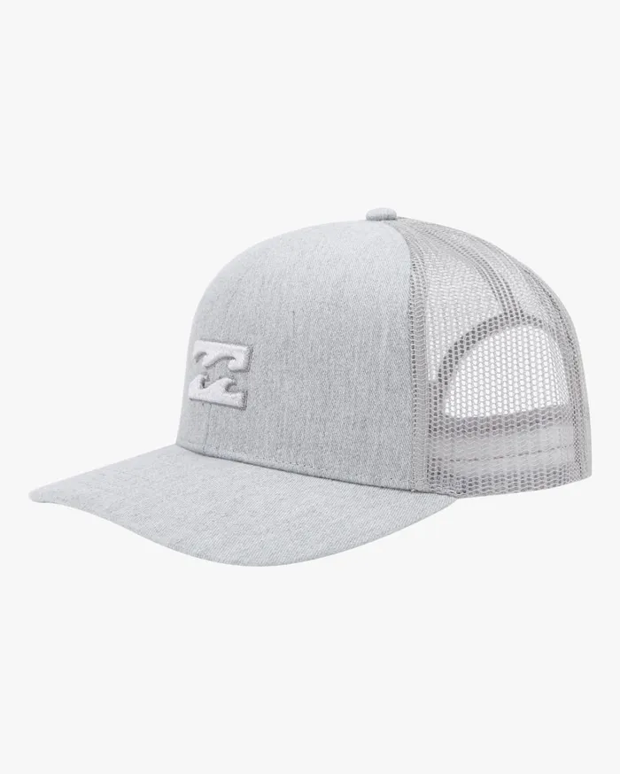 Billabong Hats Men All Day Trucker Hat Grey Heather