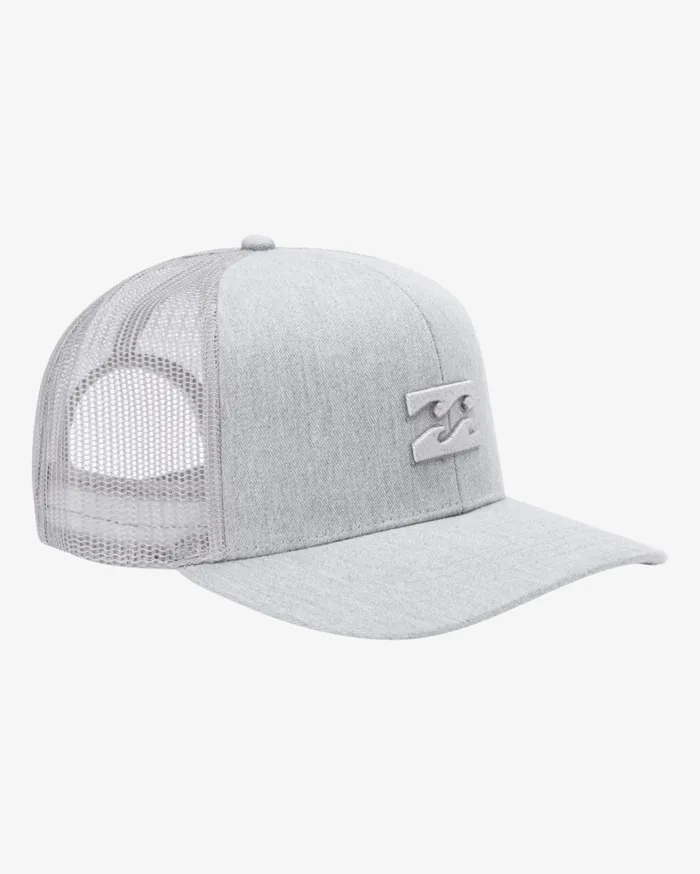 Billabong Hats Men All Day Trucker Hat Grey Heather Billabong Hats Men All Day Trucker Hat Grey Heather