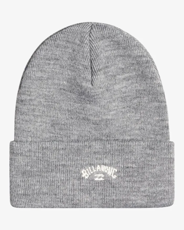 Billabong Hats Men Arch Beanie Grey Heather