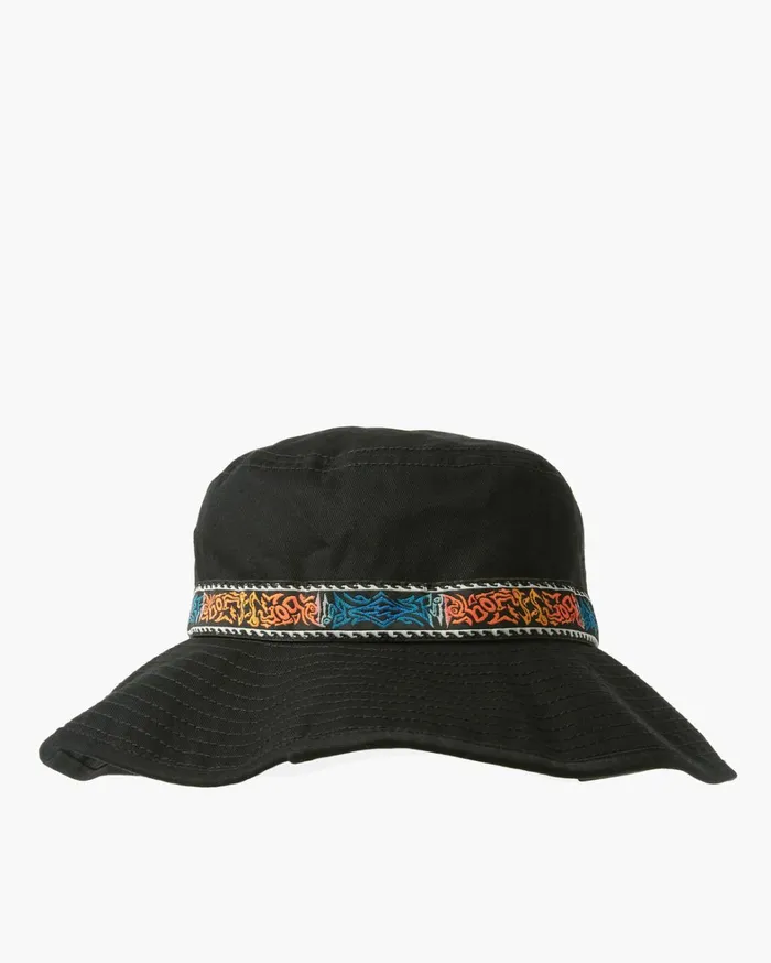 Billabong Hats Men Big John Print Surf Safari Hat Stealth Billabong Hats Men Big John Print Surf Safari Hat Stealth