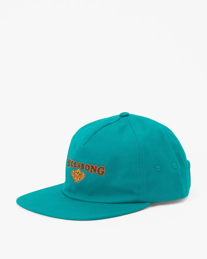 Billabong Hats Men Heritage Baseball Hat Deep Teal Billabong Hats Men Heritage Baseball Hat Deep Teal