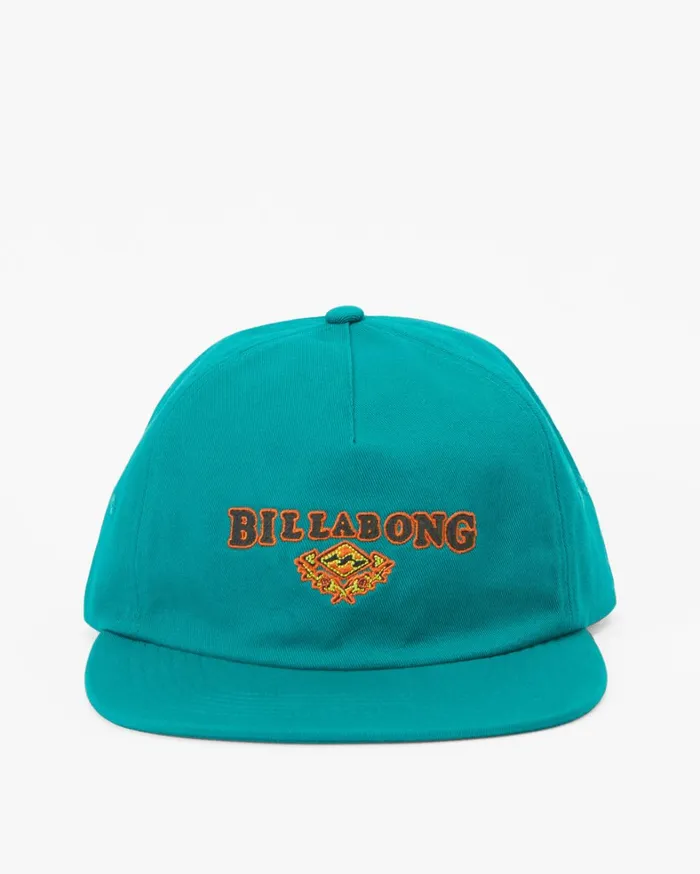 Billabong Hats Men Heritage Baseball Hat Deep Teal Billabong Hats Men Heritage Baseball Hat Deep Teal