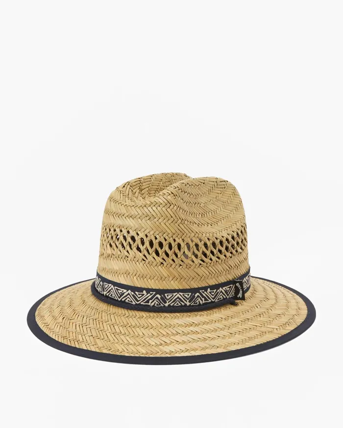 Billabong Hats Men Mid Tides Straw Lifeguard Hat Indigo