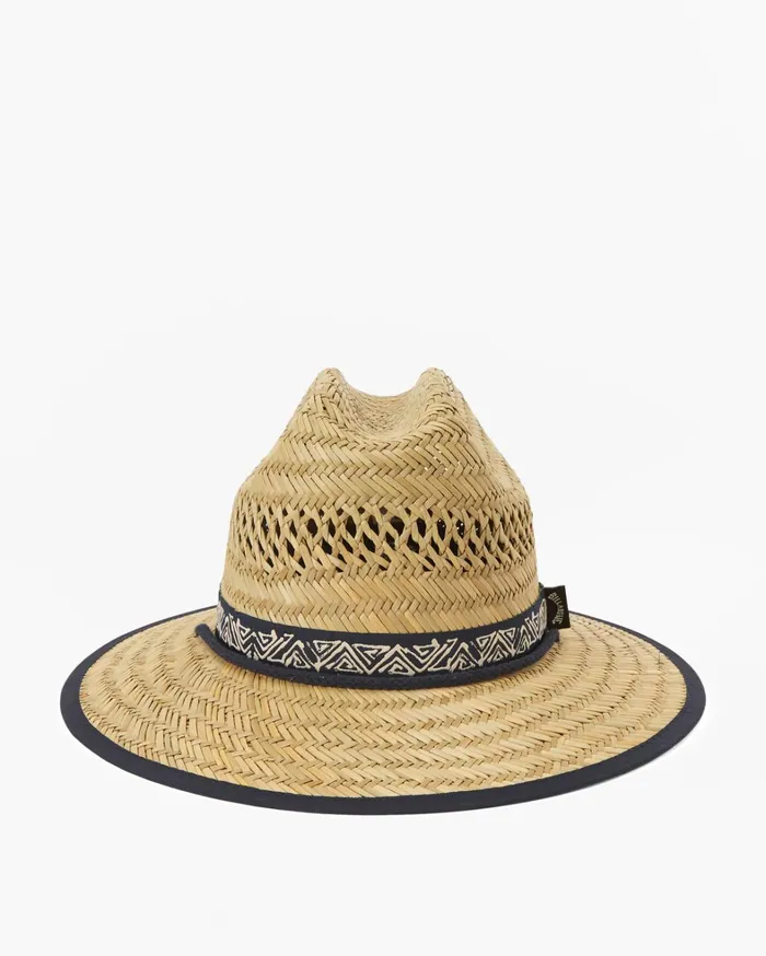 Billabong Hats Men Mid Tides Straw Lifeguard Hat Indigo Billabong Hats Men Mid Tides Straw Lifeguard Hat Indigo