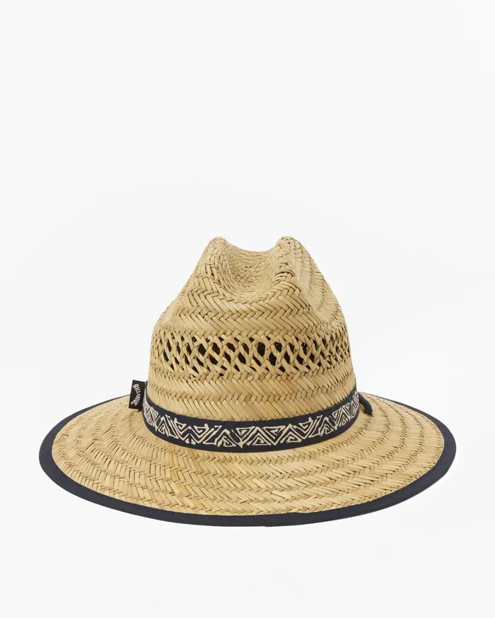 Billabong Hats Men Mid Tides Straw Lifeguard Hat Indigo Billabong Hats Men Mid Tides Straw Lifeguard Hat Indigo