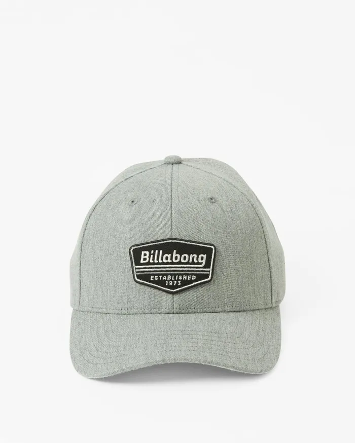 Billabong Hats Men Walled Snapback Hat Grey Heather Billabong Hats Men Walled Snapback Hat Grey Heather