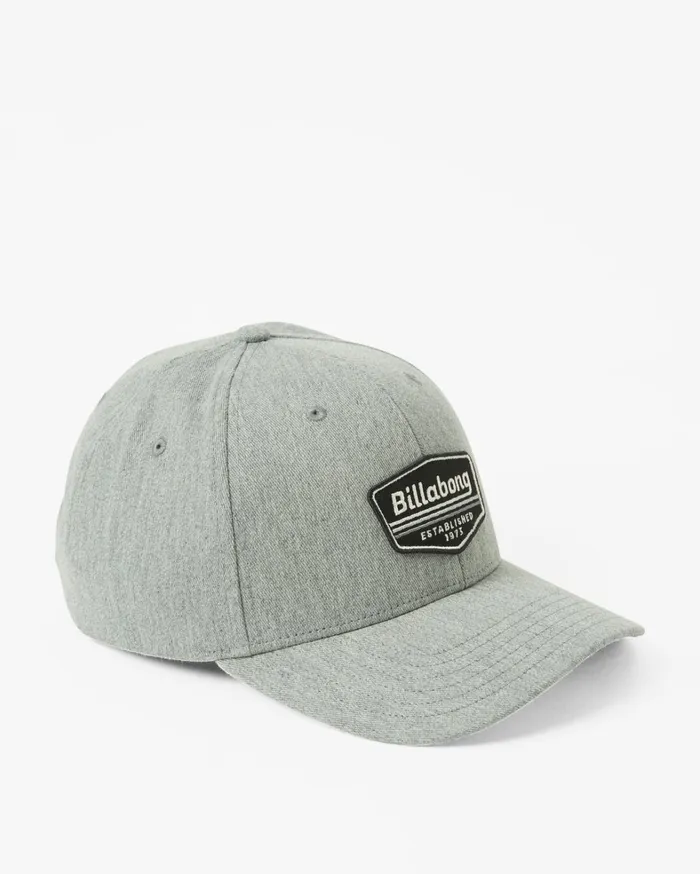 Billabong Hats Men Walled Snapback Hat Grey Heather Billabong Hats Men Walled Snapback Hat Grey Heather