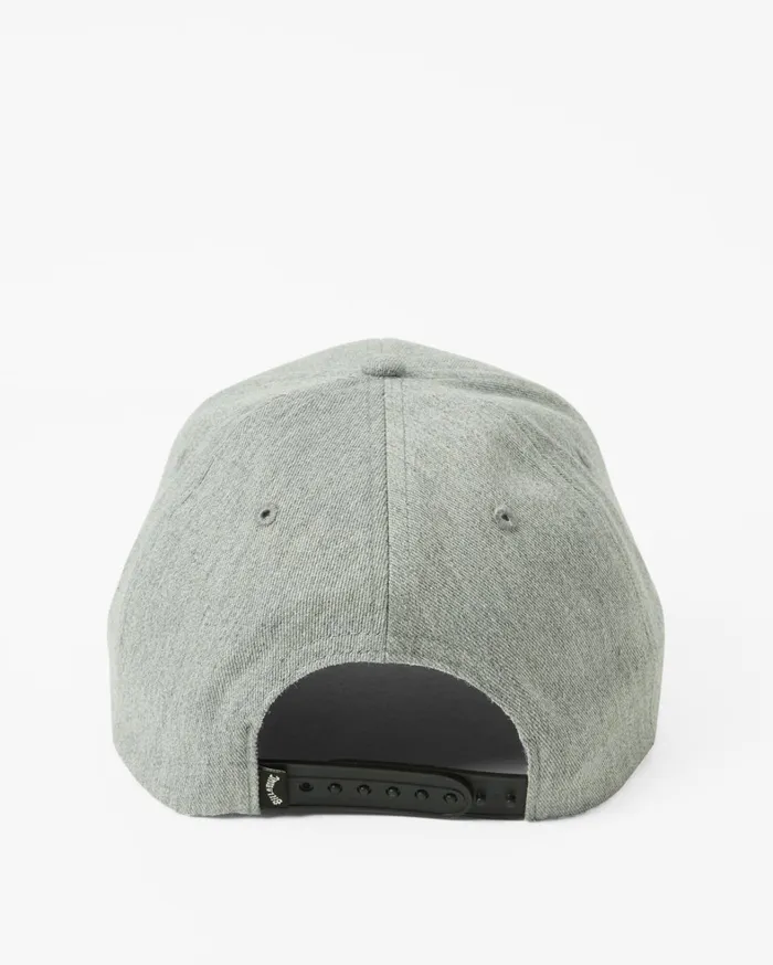 Billabong Hats Men Walled Snapback Hat Grey Heather Billabong Hats Men Walled Snapback Hat Grey Heather