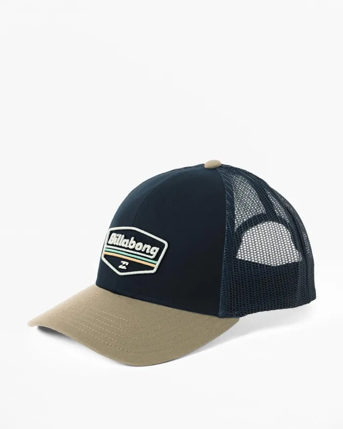 Billabong Hats Men Walled Trucker Hat Dark Blue