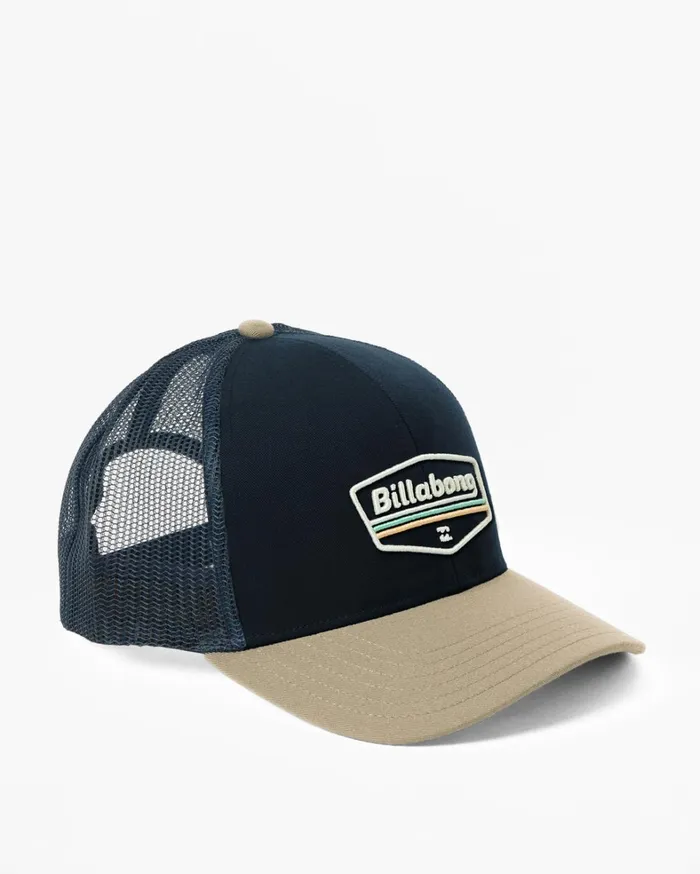 Billabong Hats Men Walled Trucker Hat Dark Blue Billabong Hats Men Walled Trucker Hat Dark Blue