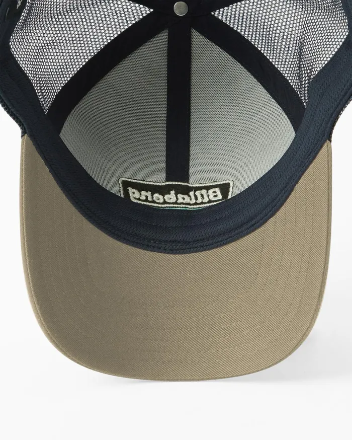 Billabong Hats Men Walled Trucker Hat Dark Blue Billabong Hats Men Walled Trucker Hat Dark Blue