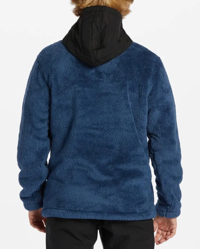 Billabong Hoodies and Fleece Men ADiv Badger Hooded HalfZip Pullover Dark Blue Billabong Hoodies and Fleece Men ADiv Badger Hooded HalfZip Pullover Dark Blue