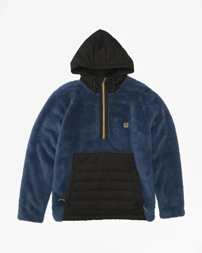 Billabong Hoodies and Fleece Men ADiv Badger Hooded HalfZip Pullover Dark Blue Billabong Hoodies and Fleece Men ADiv Badger Hooded HalfZip Pullover Dark Blue